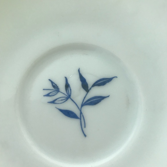 ALP LIDKOPING Cup and saucers - set of five antique, Sweden. - Picture 5 of 14